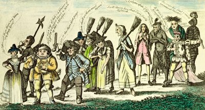 The Procession at the Jubilee at Stratford upon Avon by English School